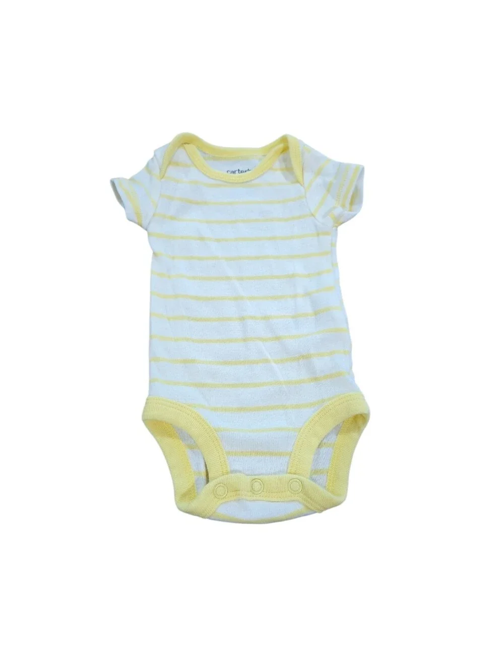 Carters Newborn Bodysuit Bundle - 5 Tops Blue & Yellow